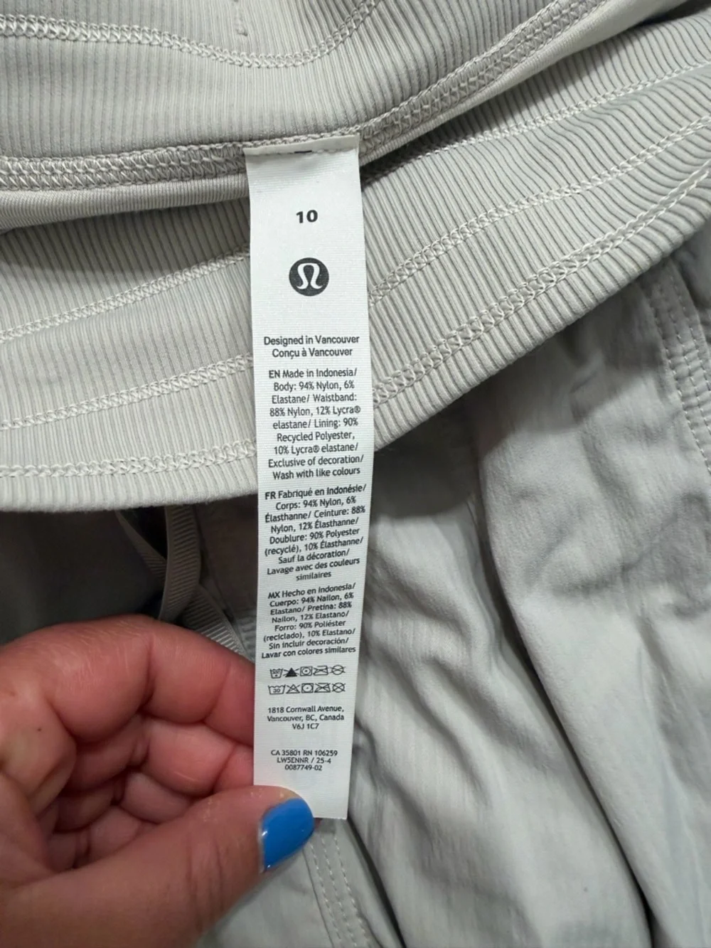 Lululemon Dove Gray Dance Studio jogger pants size 10 - Picture 7 of 7